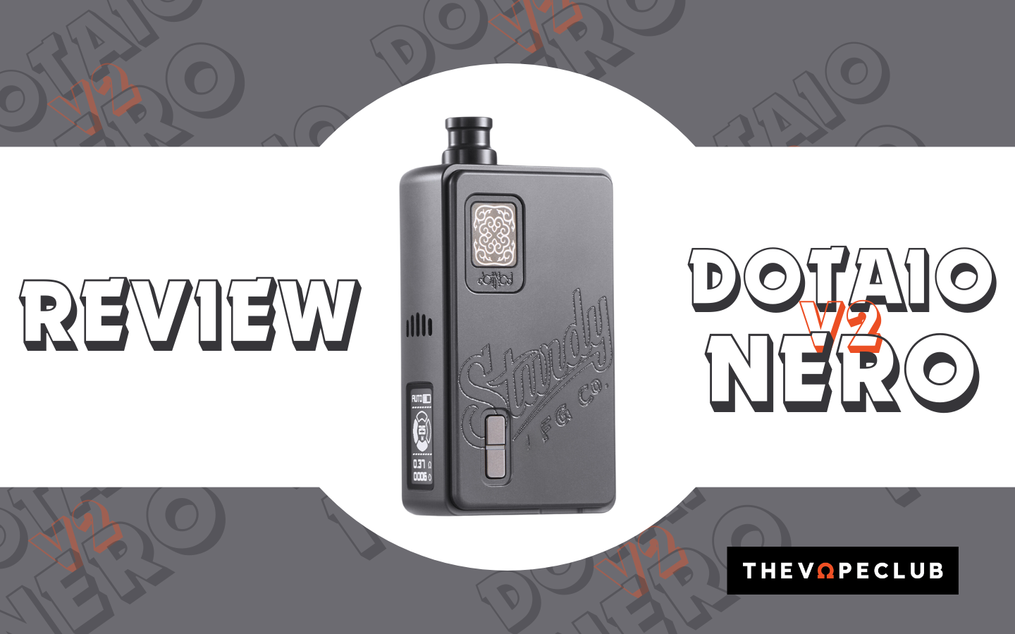 dotMod x Sturdy dotAIO V2 NeRo Limited Edition: Mysterious black attra
