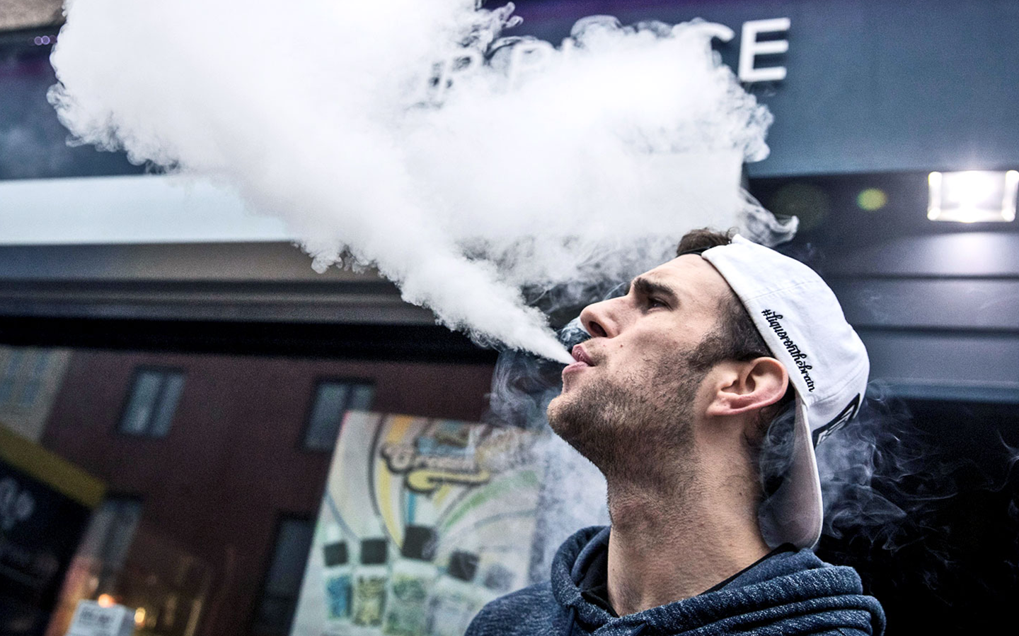 Vape without nicotine